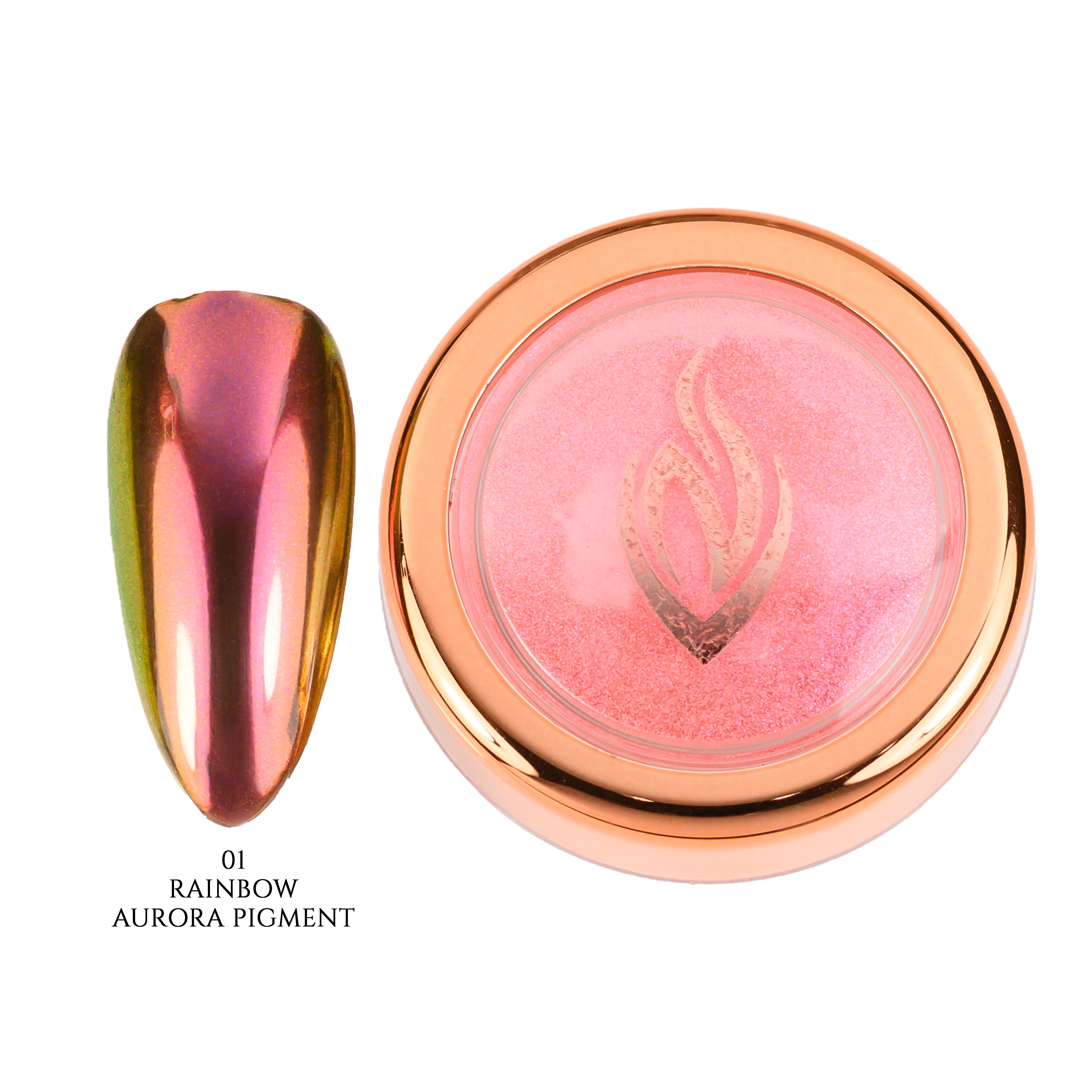 Rainbow Aurora pigment 01