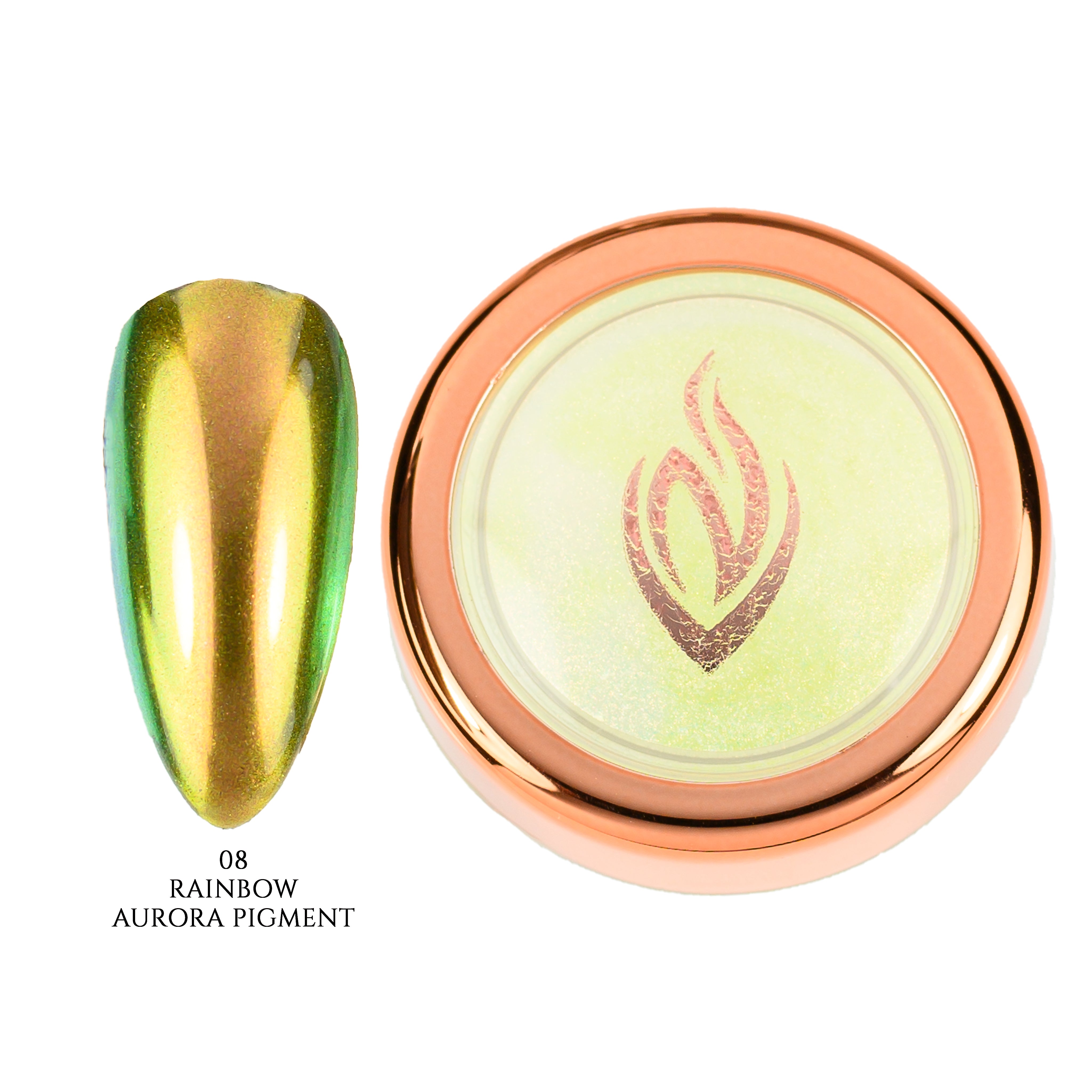 Rainbow Aurora pigment 08