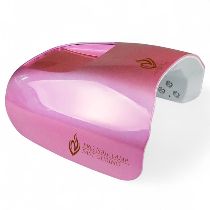 Fast Curing Nail Led Lamp 126W Pink